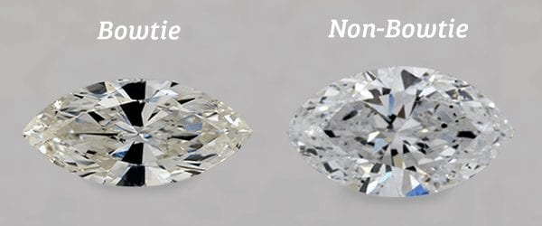 What Causes The Bow-Tie Effect In Oval Diamonds?