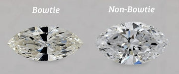What Causes The Bow-Tie Effect In Oval Diamonds?