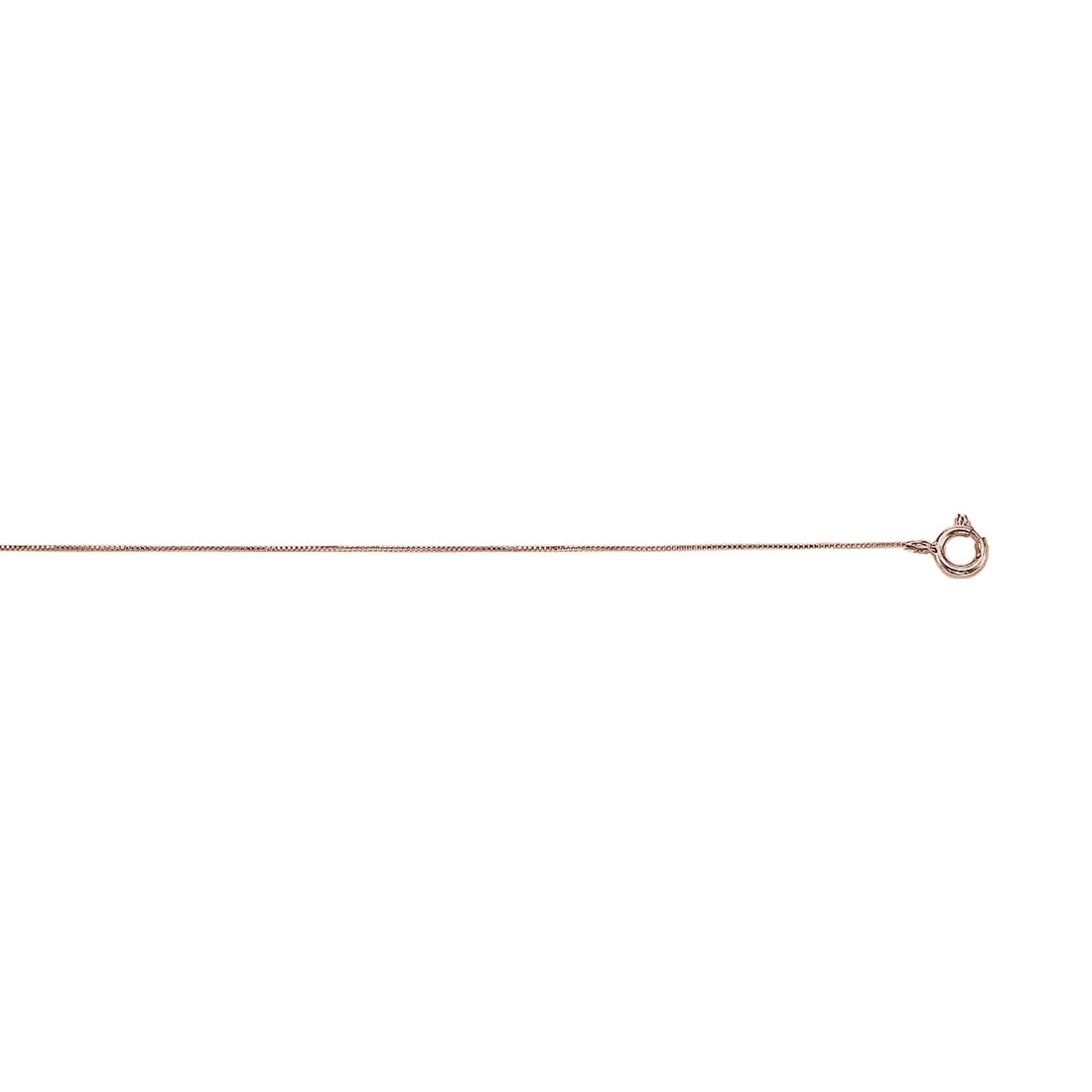 10K Gold 0.50mm Classic Box Chain