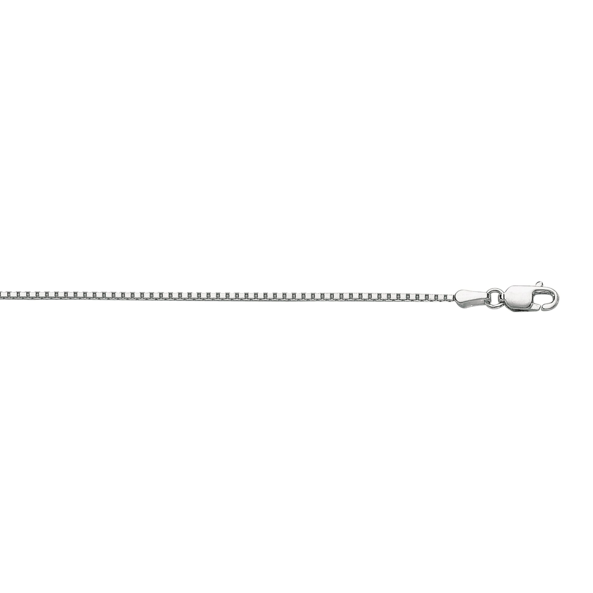 10K Gold 1.2mm Octagonal Box Chain
