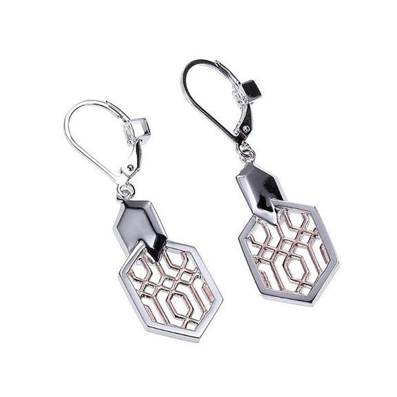 A Fashion Earrings from the Lattice collection.
