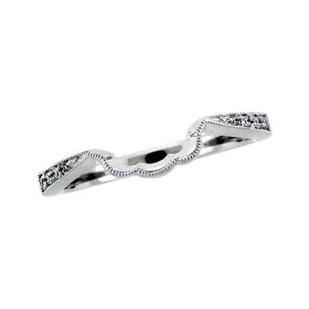 14KT Gold Ladies Diamond Wedding Ring