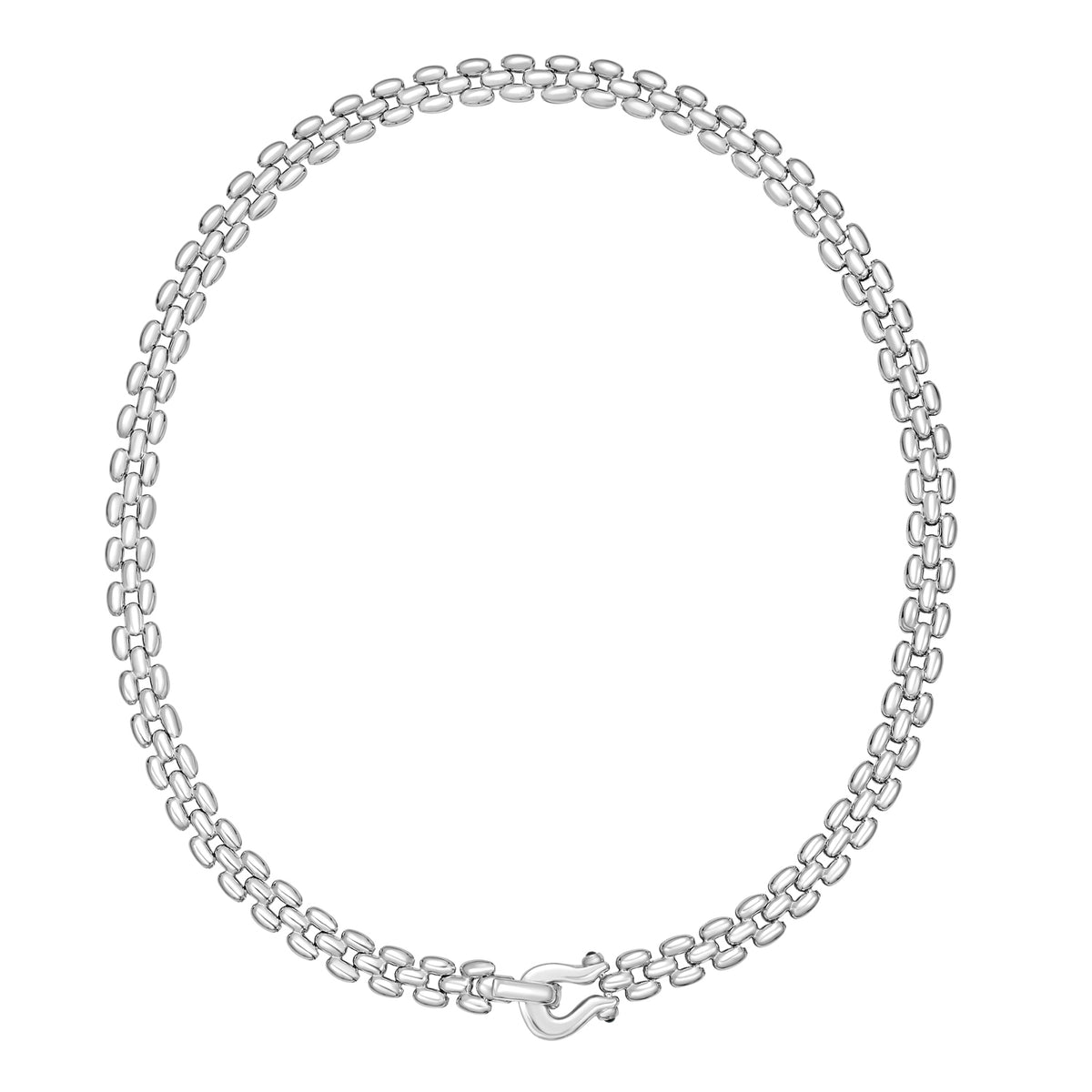 Silver Panther Necklace