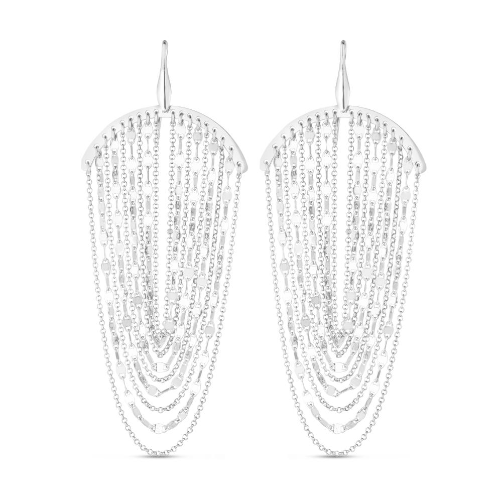 Sterling Silver Chandelier Earrings