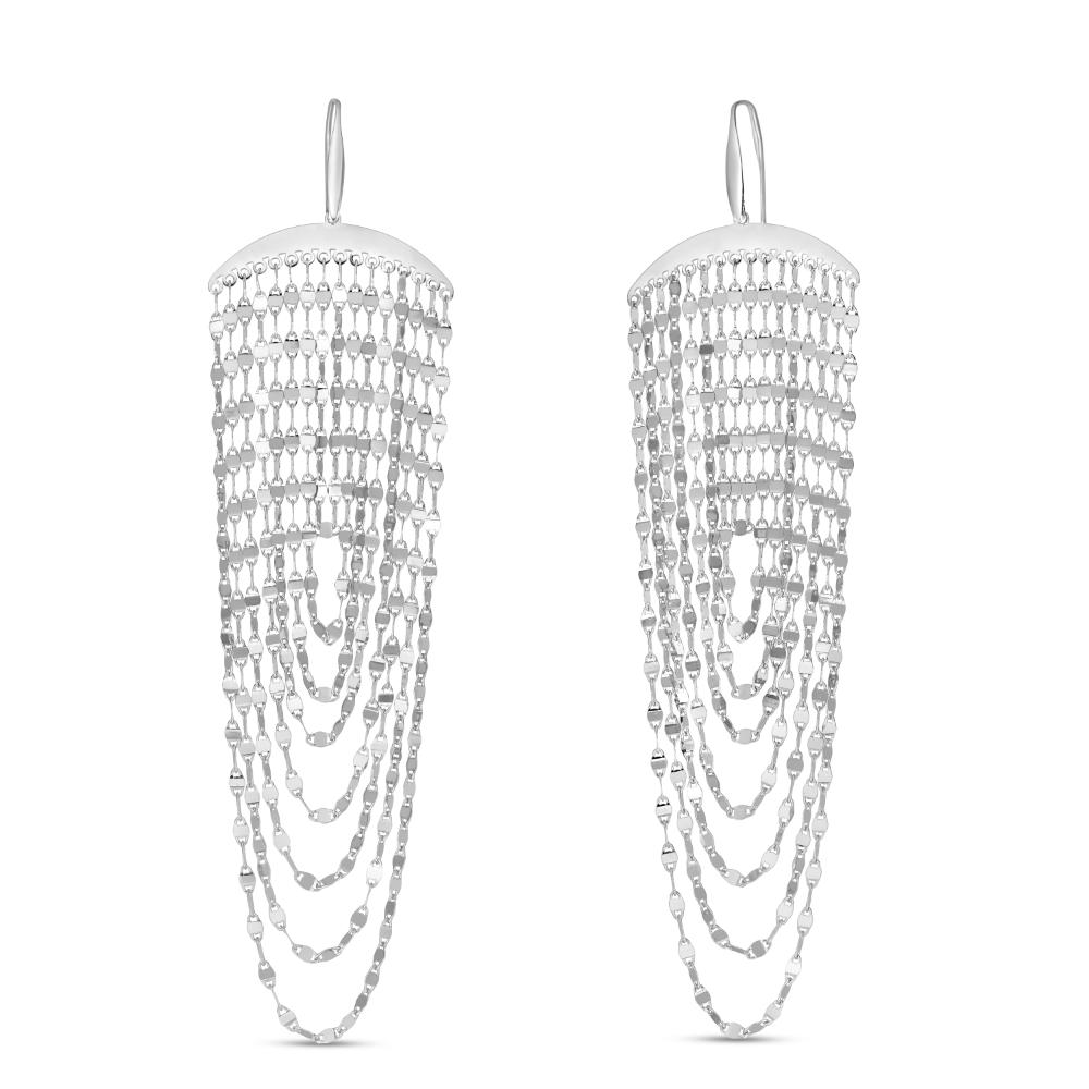 Sterling Silver Chandelier Earrings