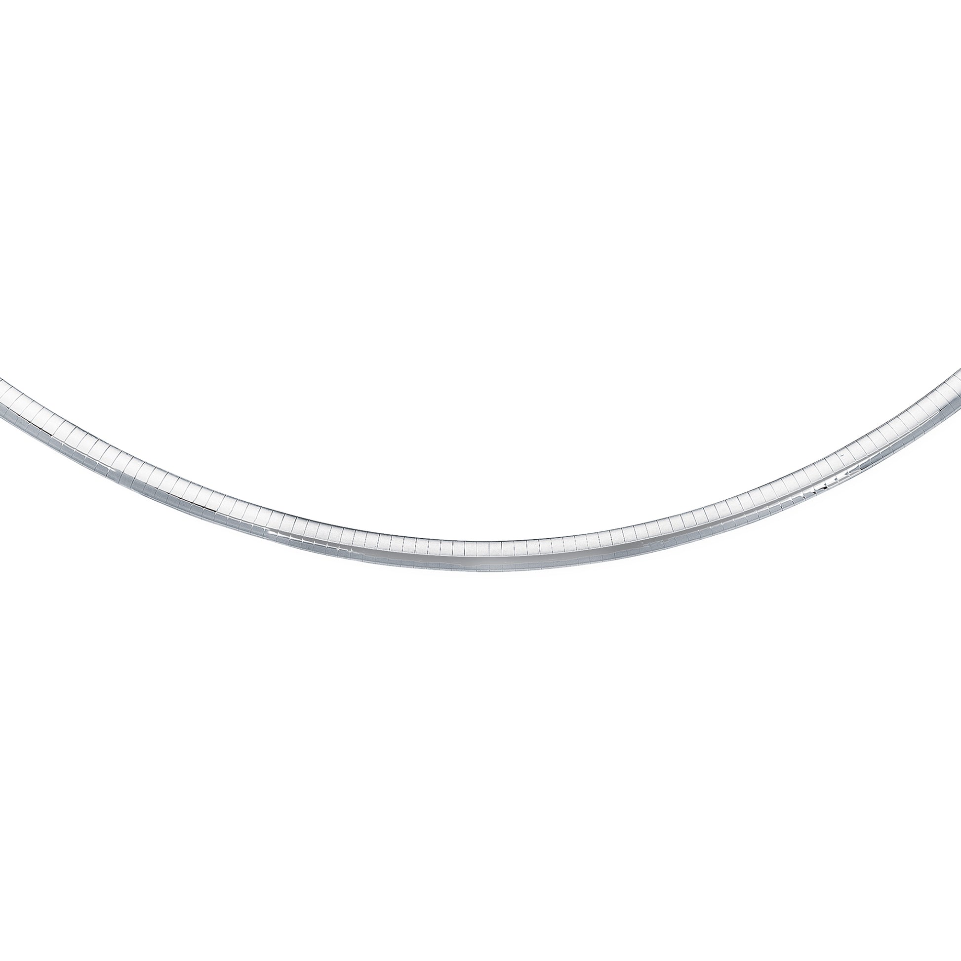 Silver 6mm Omega Chain