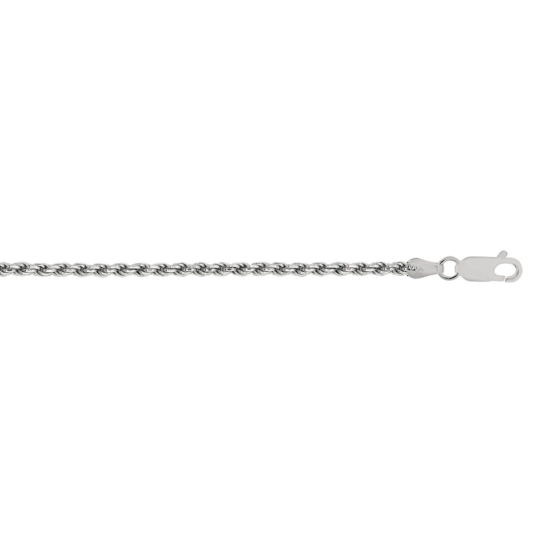 Silver 1.25mm Rope Chain
