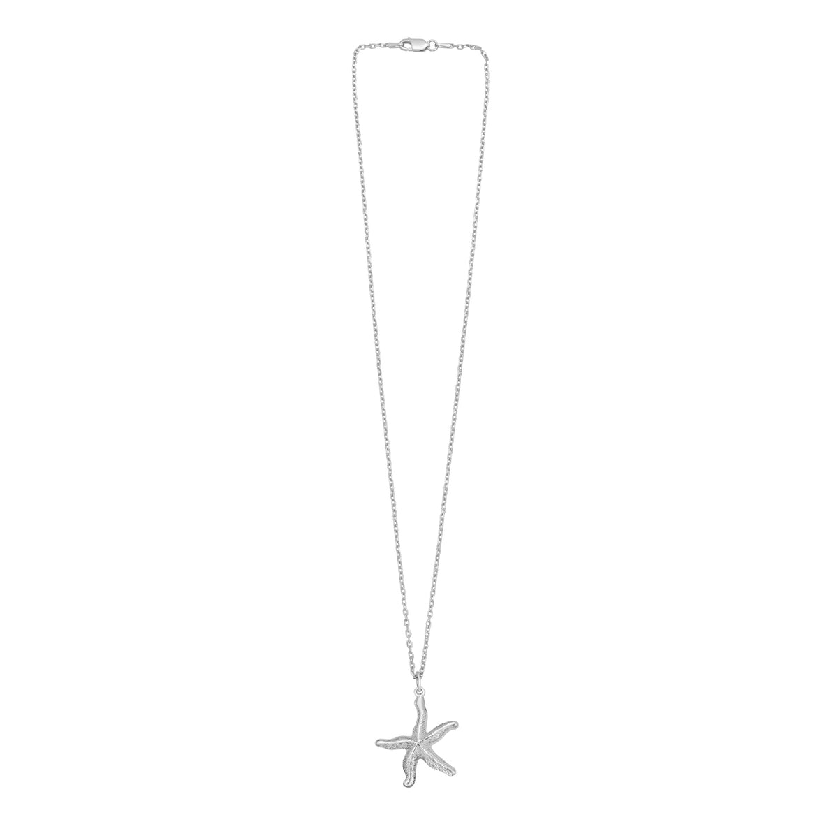 Silver Starfish Pendant