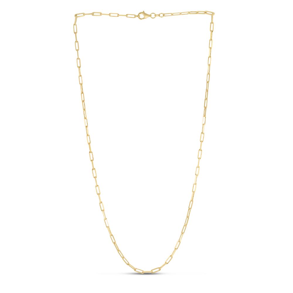 Silver Plated 2.5mm Paperclip Chain