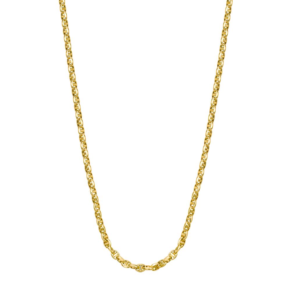 14K Gold 3mm Lite Anchor Chain