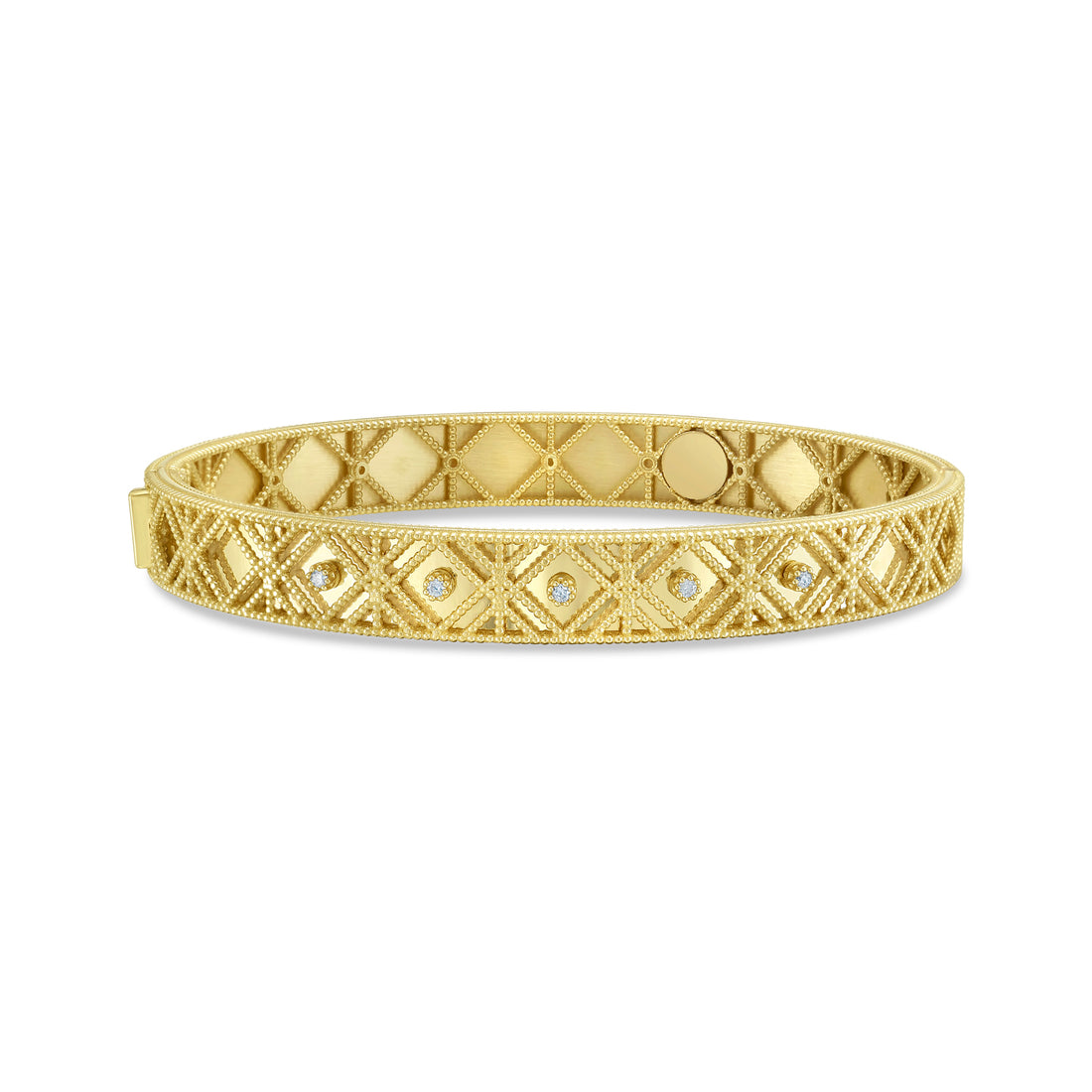 14K Diamond VannÃ¨rie Bracelet