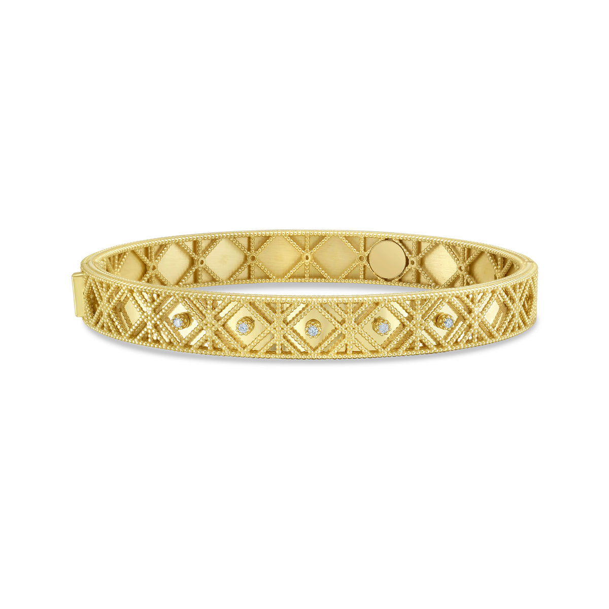 14K Diamond VannÃ¨rie Bracelet