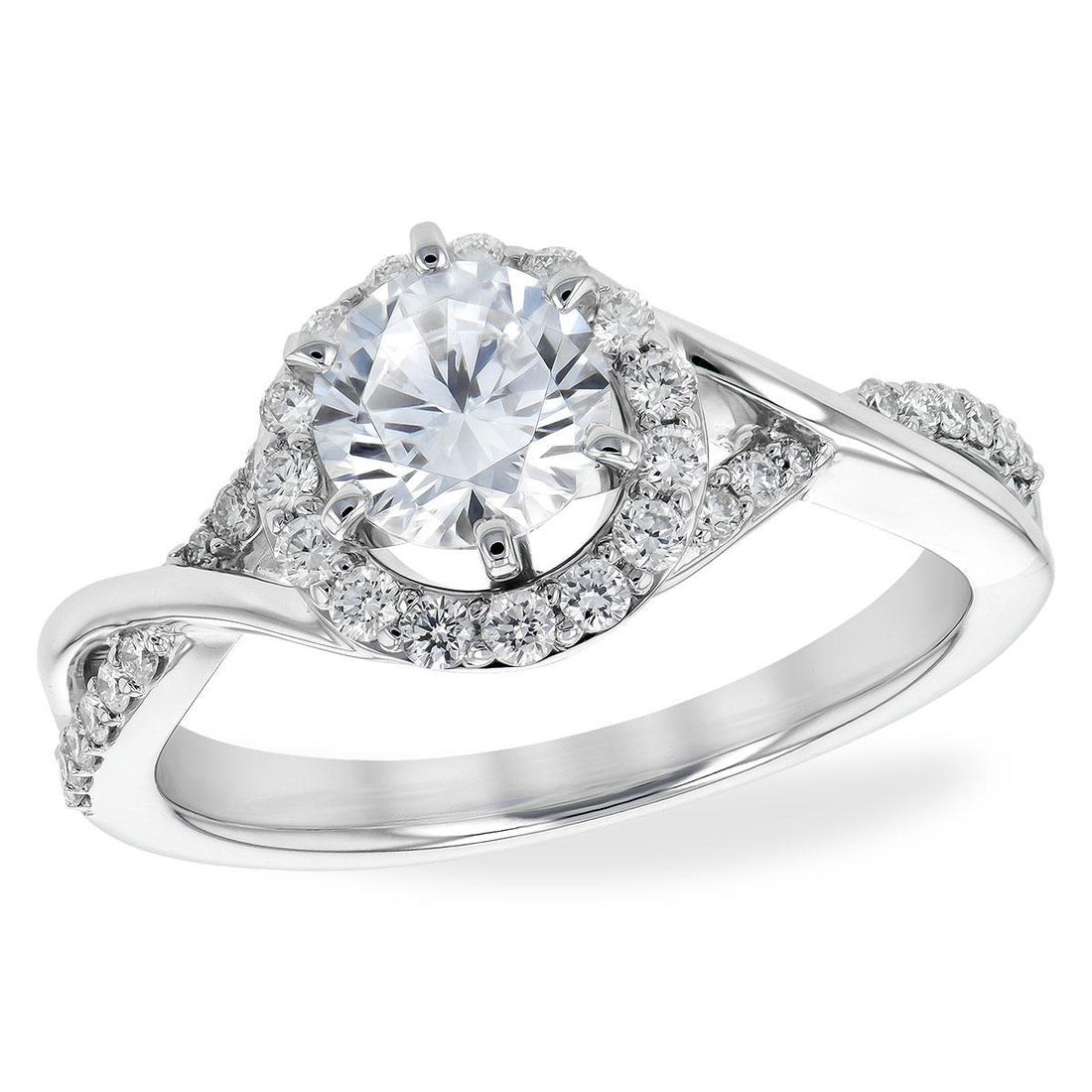 14KT Gold Semi-Mount Engagement Ring