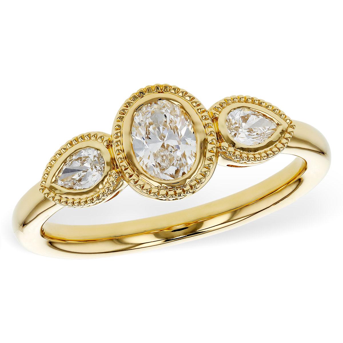 14KT Gold Ladies Diamond Ring