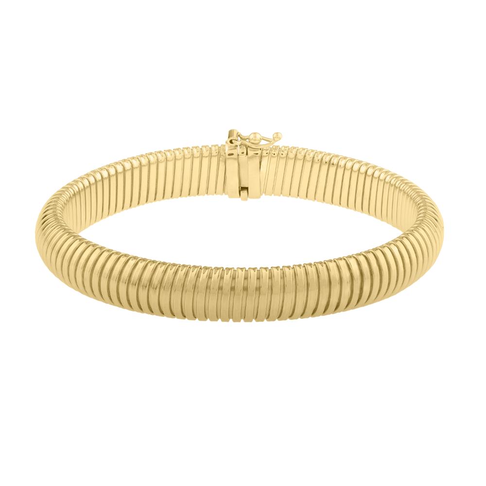 14K 9mm Tubogas Bracelet