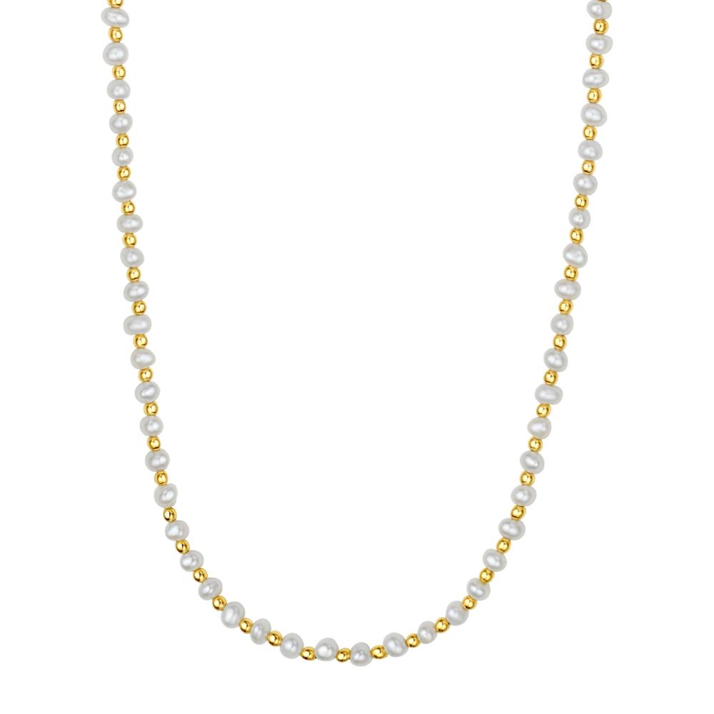 14K & Pearl Bead Bracelet