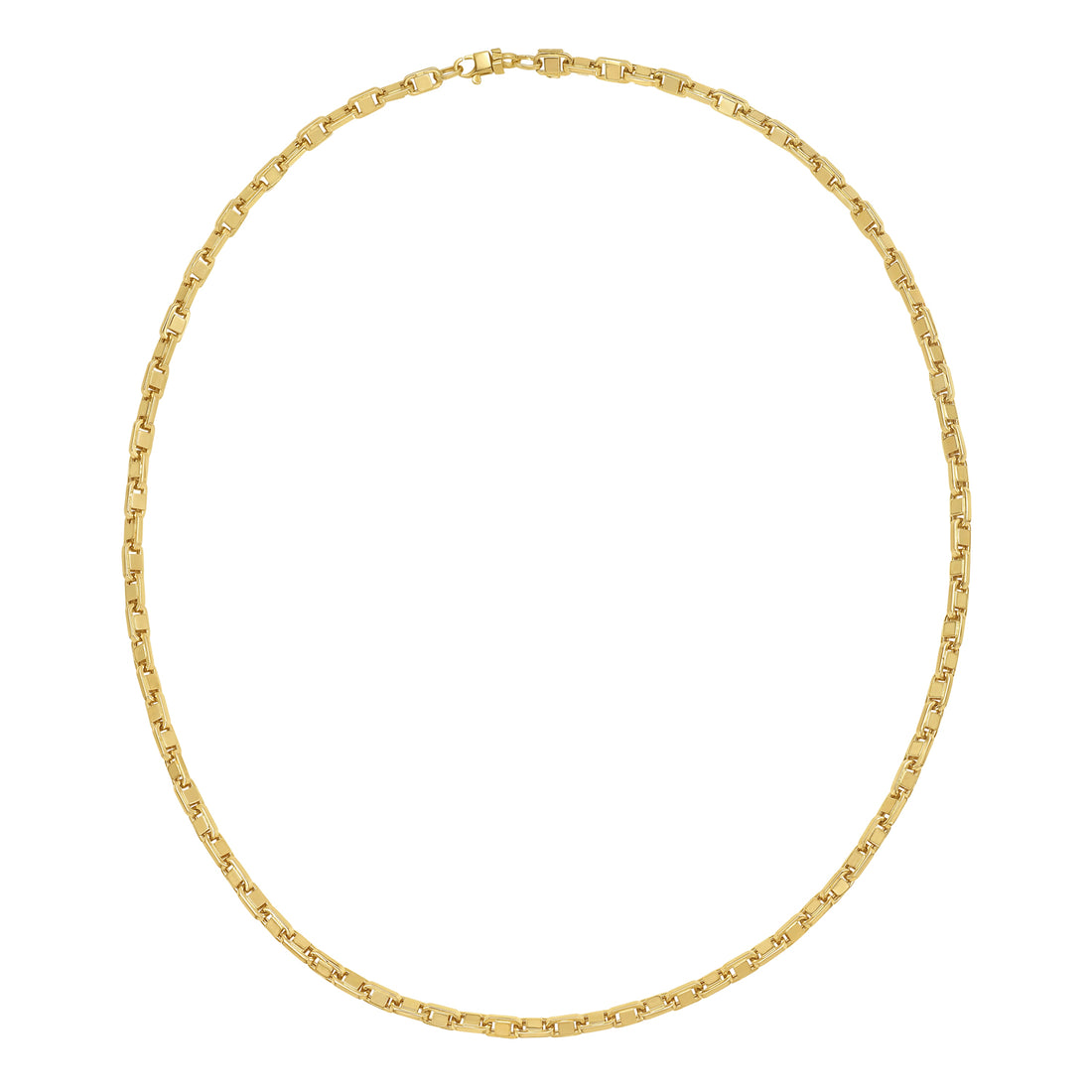 14K Alternating Mariner Necklace