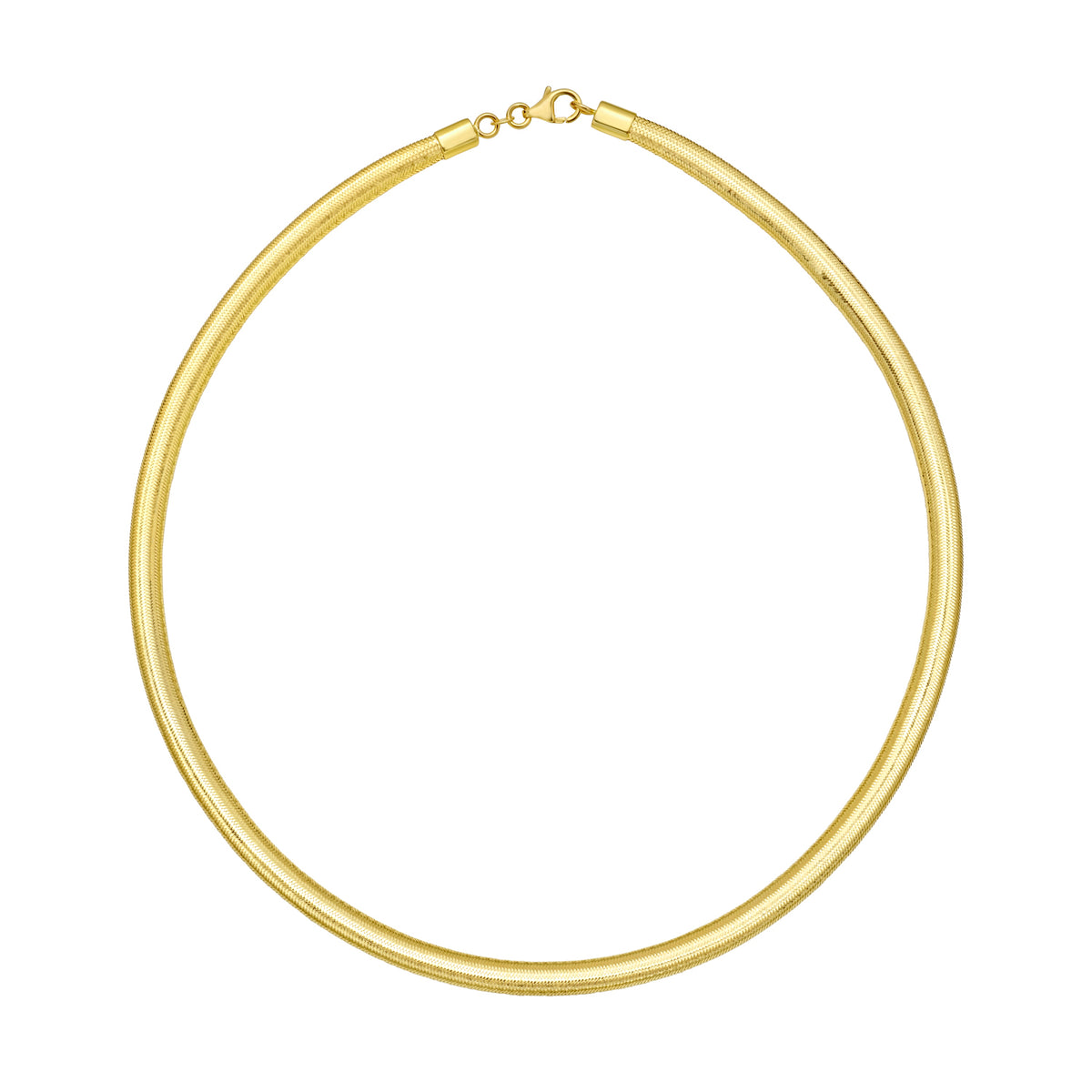 14K 5.5mm Stretch Mesh Necklace