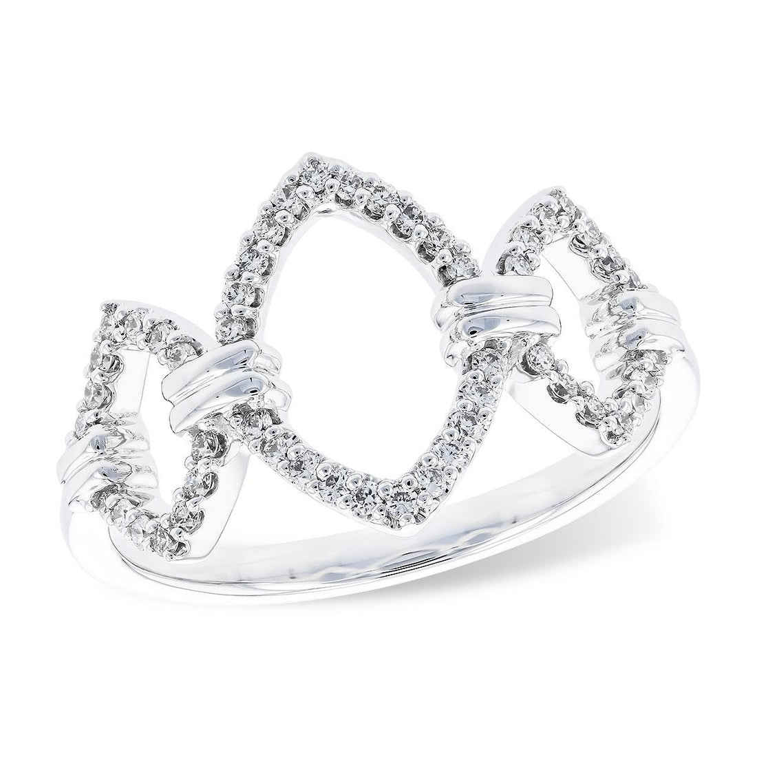 14KT Gold Ladies Diamond Ring