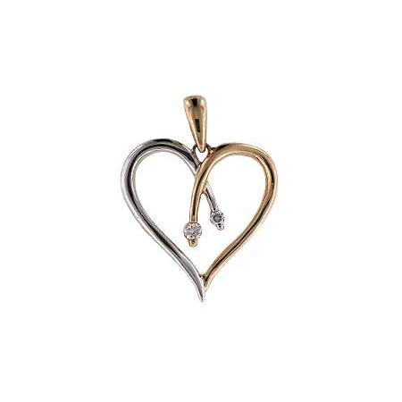 14KT Gold Diamond Pendant