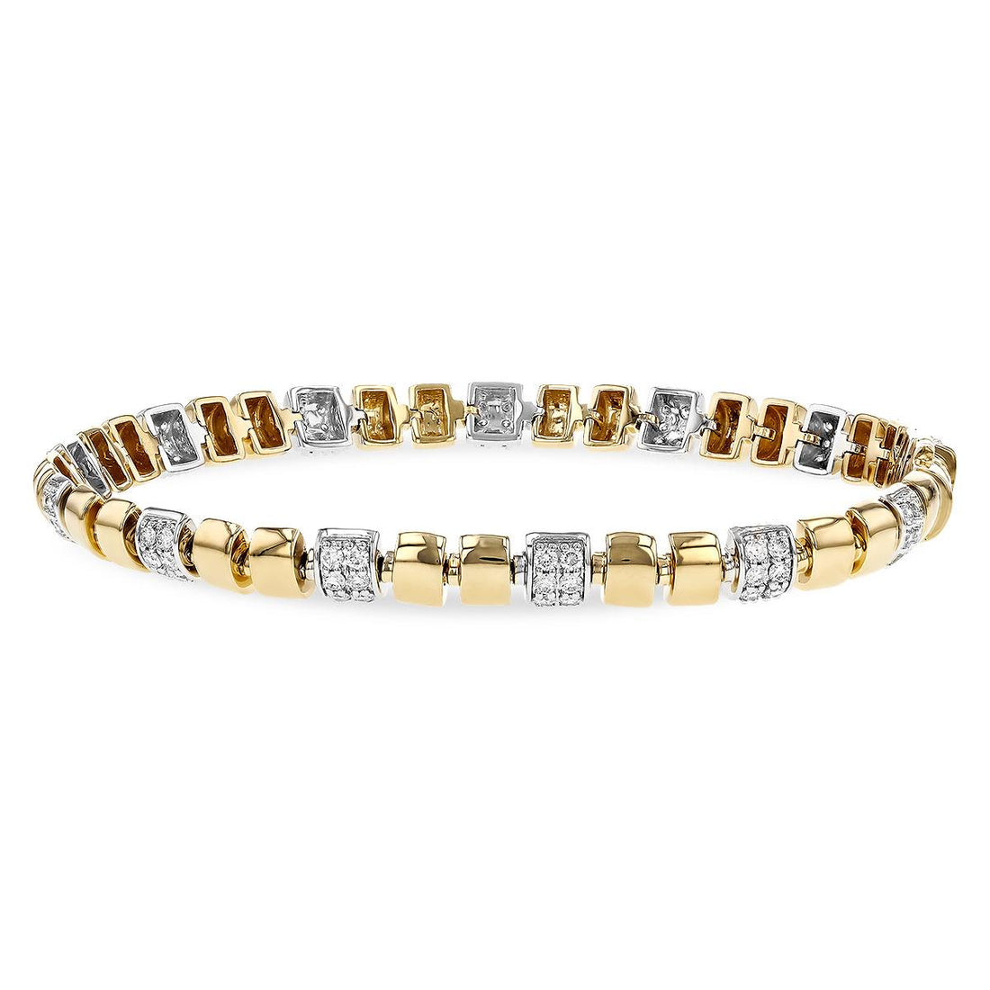 14KT Gold Diamond Bracelet