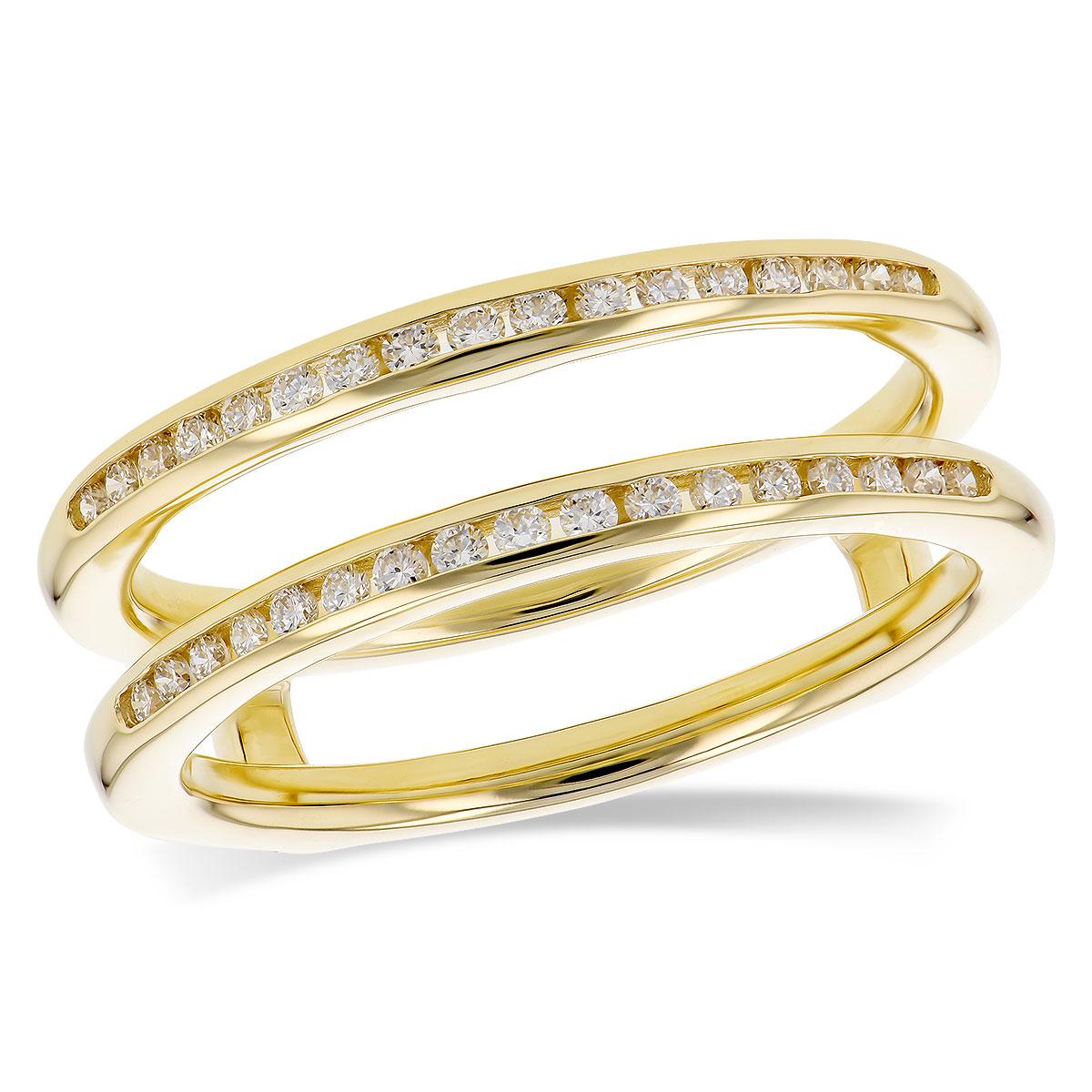 14KT Gold Ladies Wrap/Guard