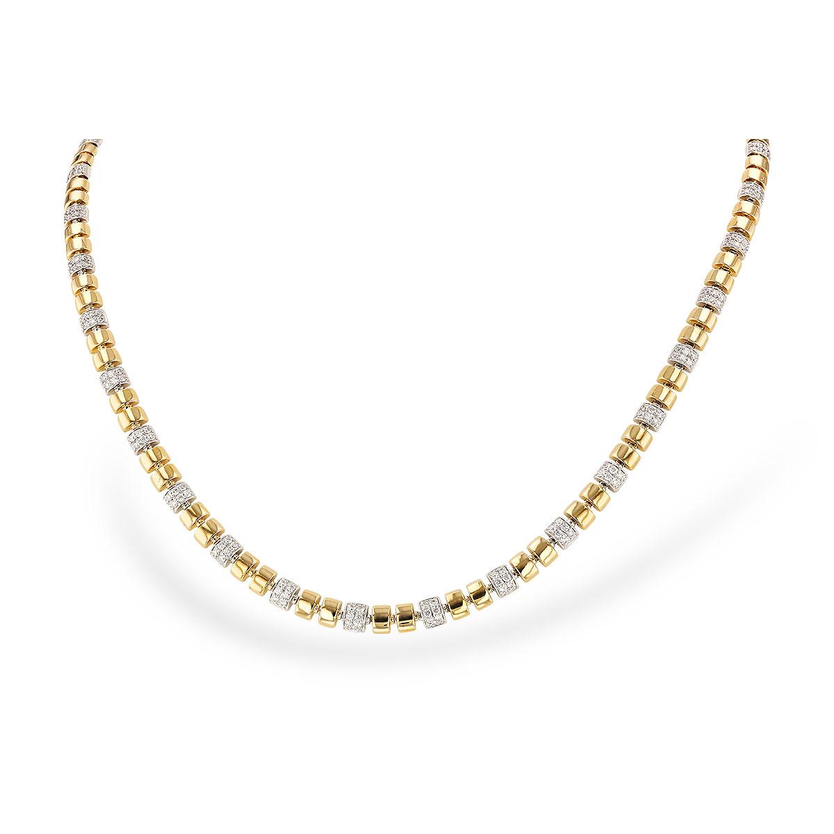 14KT Gold Diamond Necklace