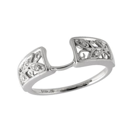 14KT Gold Ladies Diamond Wrap/Guard