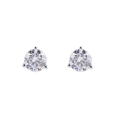 14KT Gold Diamond Earrings
