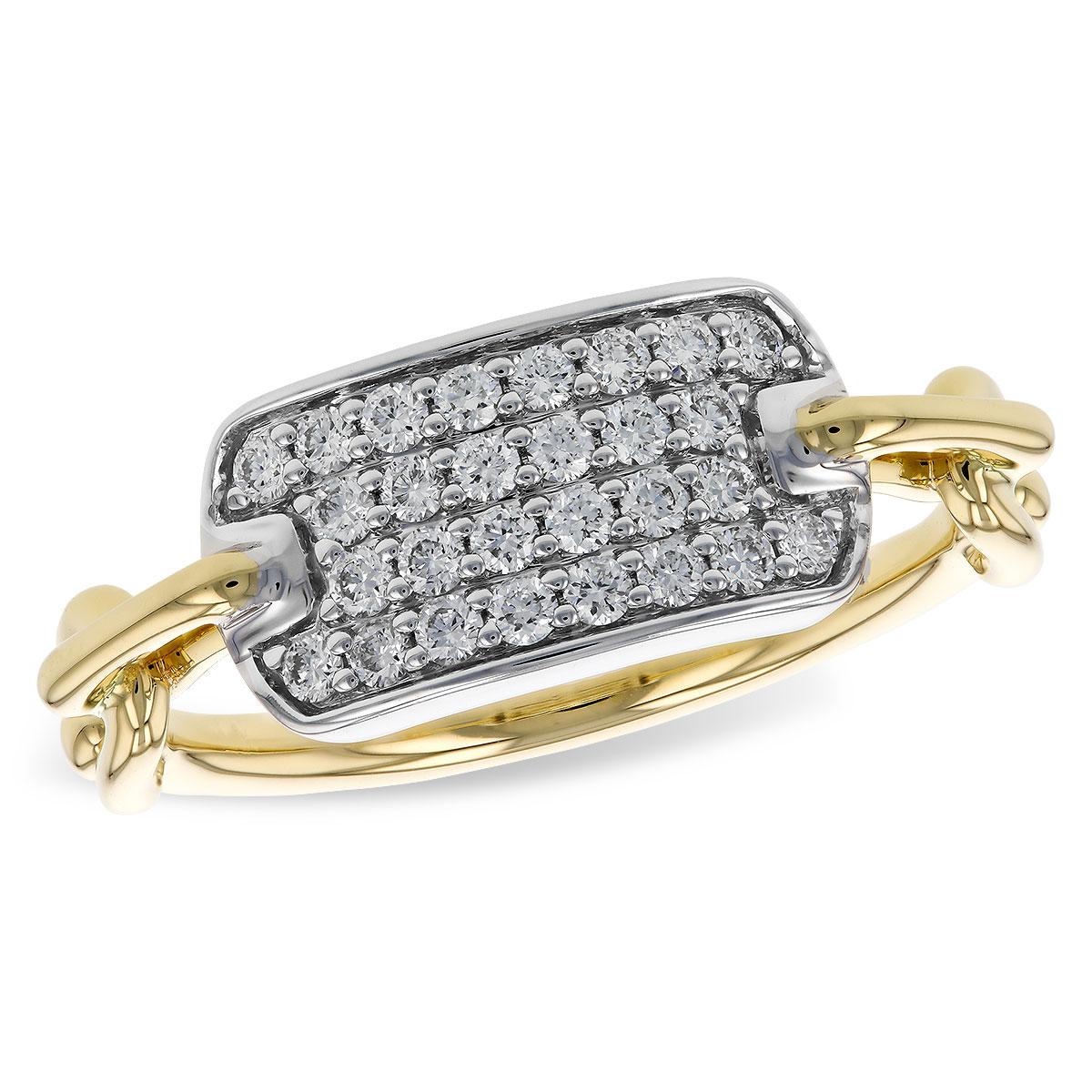 14KT Gold Ladies Diamond Ring