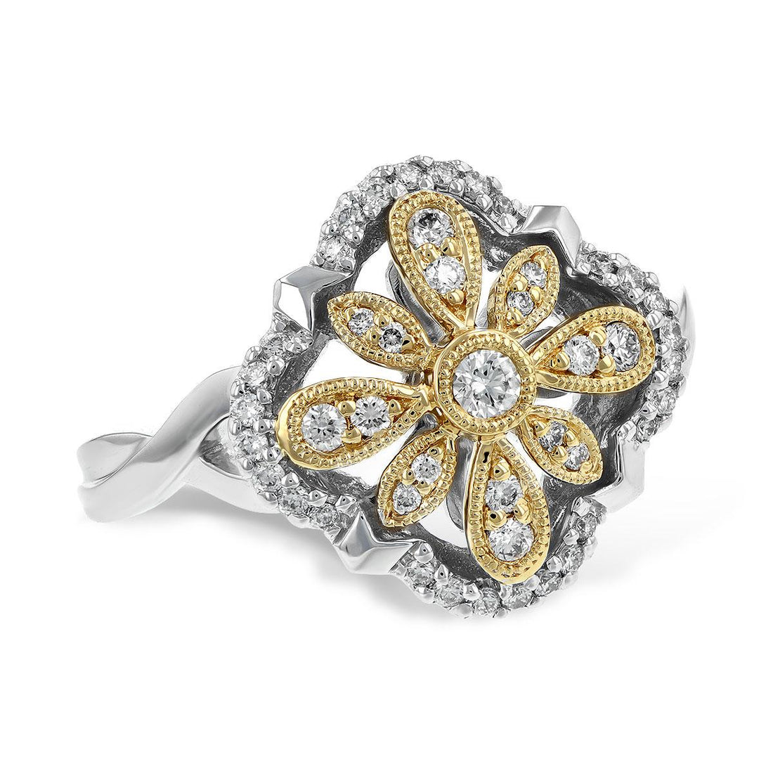 14KT Gold Ladies Diamond Ring