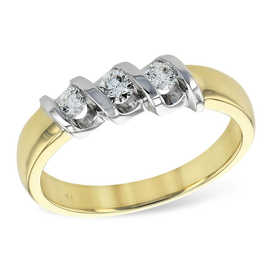 14KT Gold Ladies Wedding Ring