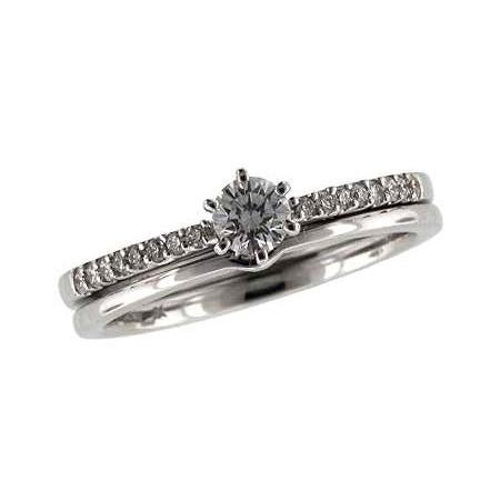 14KT Gold Two-Piece Wedding Set