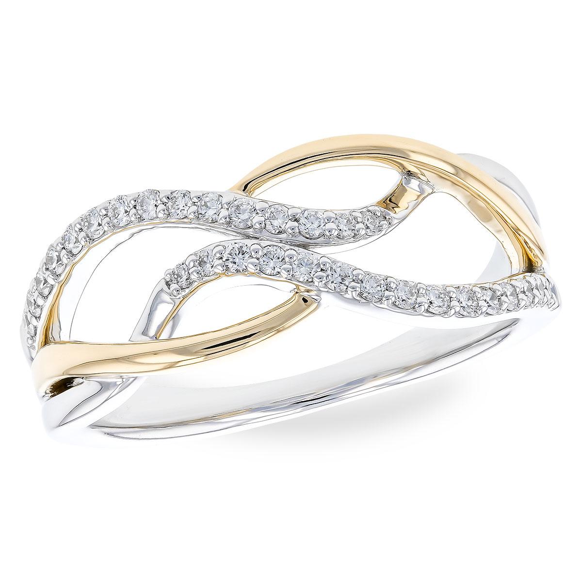 14KT Gold Ladies Diamond Ring