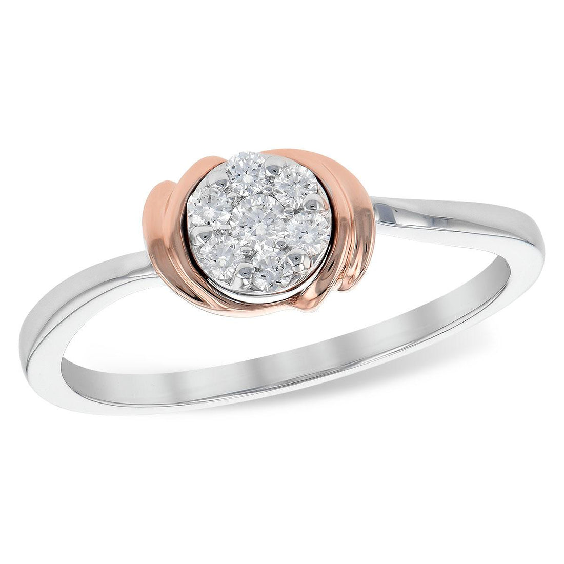 14KT Gold Ladies Diamond Ring