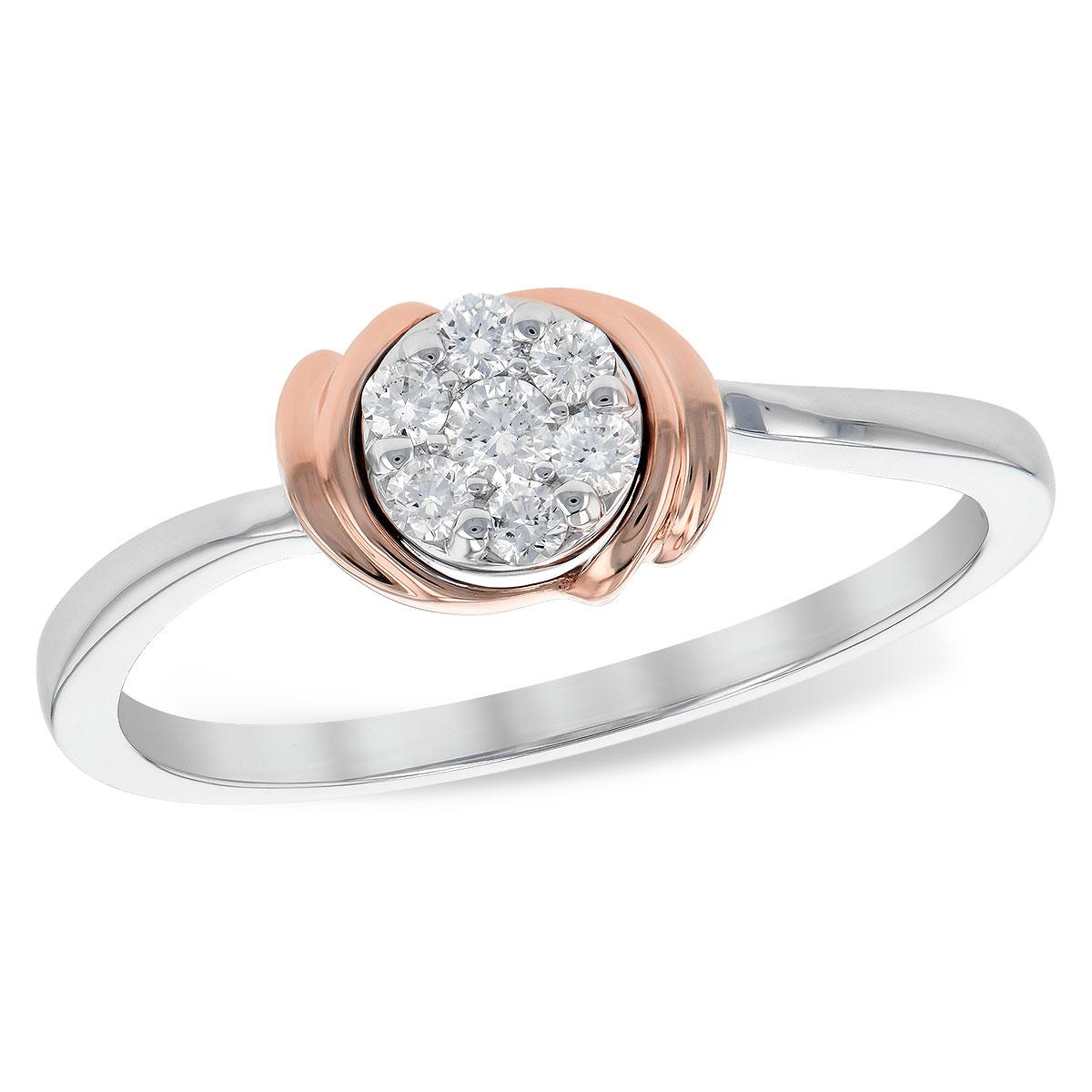 14KT Gold Ladies Diamond Ring