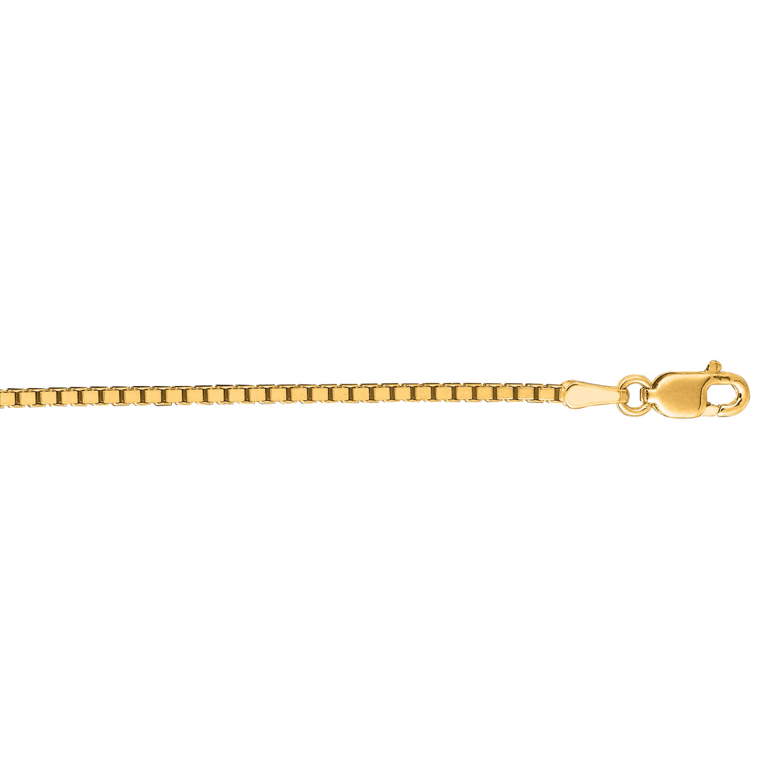 18K Gold 1.4mm Classic Box Chain