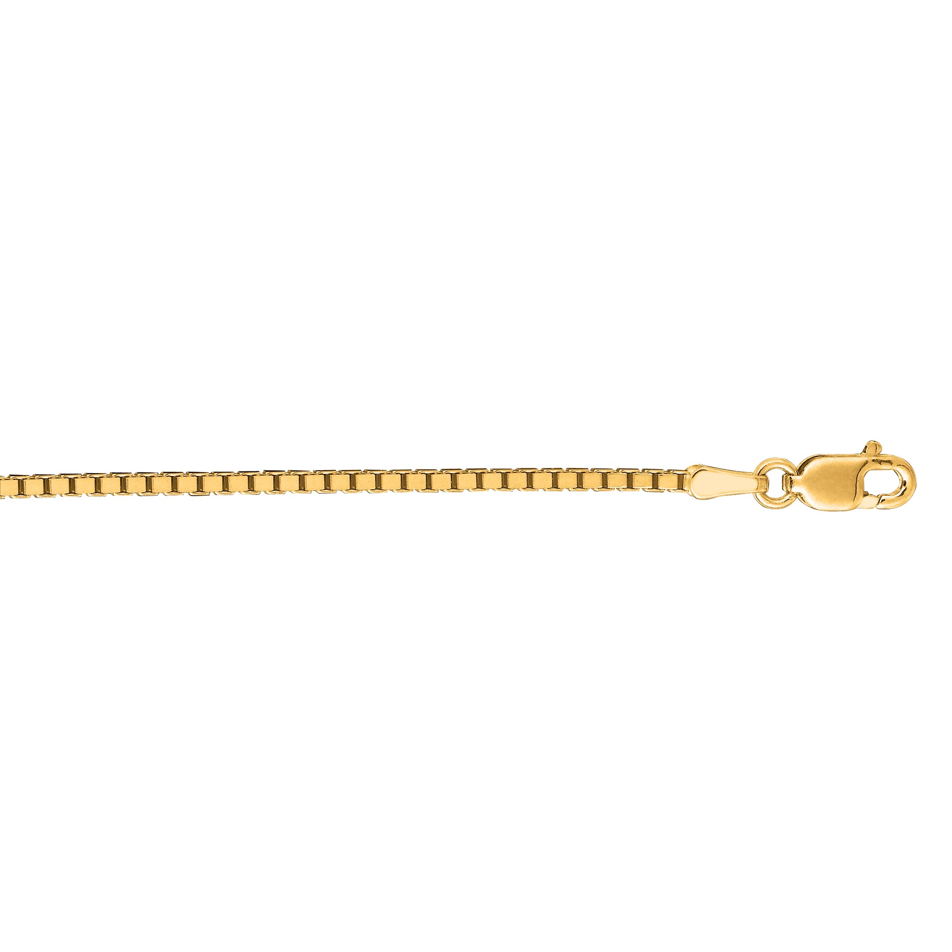 18K Gold 1.4mm Classic Box Chain
