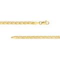Kids ID Bracelet on Heart Mirror Rope Chain