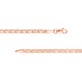 Kids ID Bracelet on Heart Mirror Rope Chain