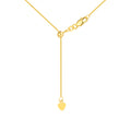 Adjustable Wheat Chain Necklace with Slider