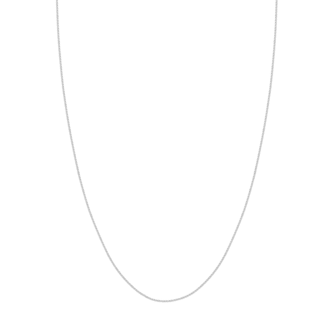 Adjustable Wheat Chain Necklace with Slider