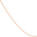 0.8mm Box Chain with Slider Bead
