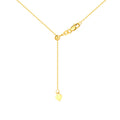 Adjustable Cable Chain Necklace with Slider