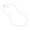 Adjustable Cable Chain Necklace with Slider