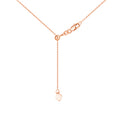 Adjustable Cable Chain Necklace with Slider