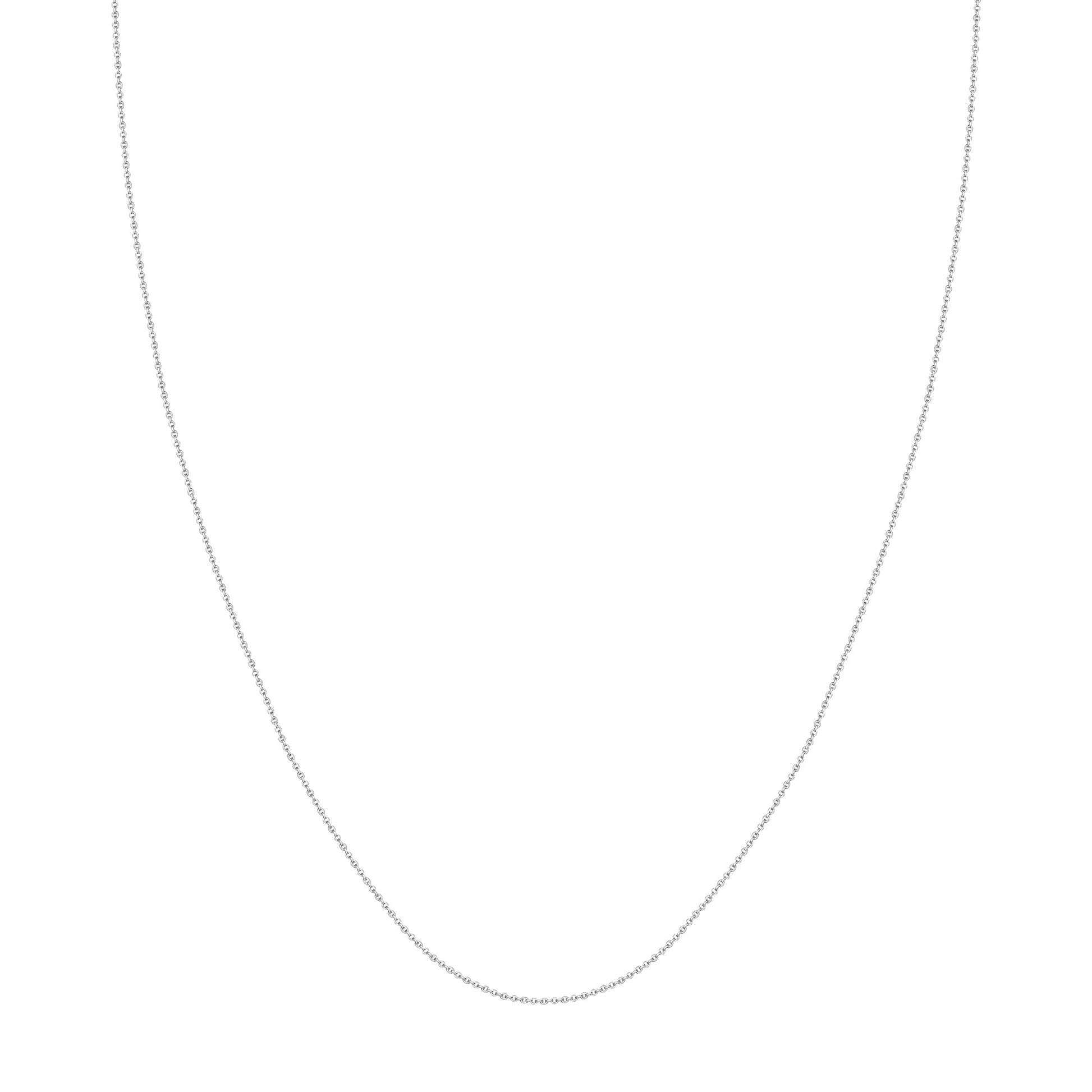 Adjustable Cable Chain Necklace with Slider