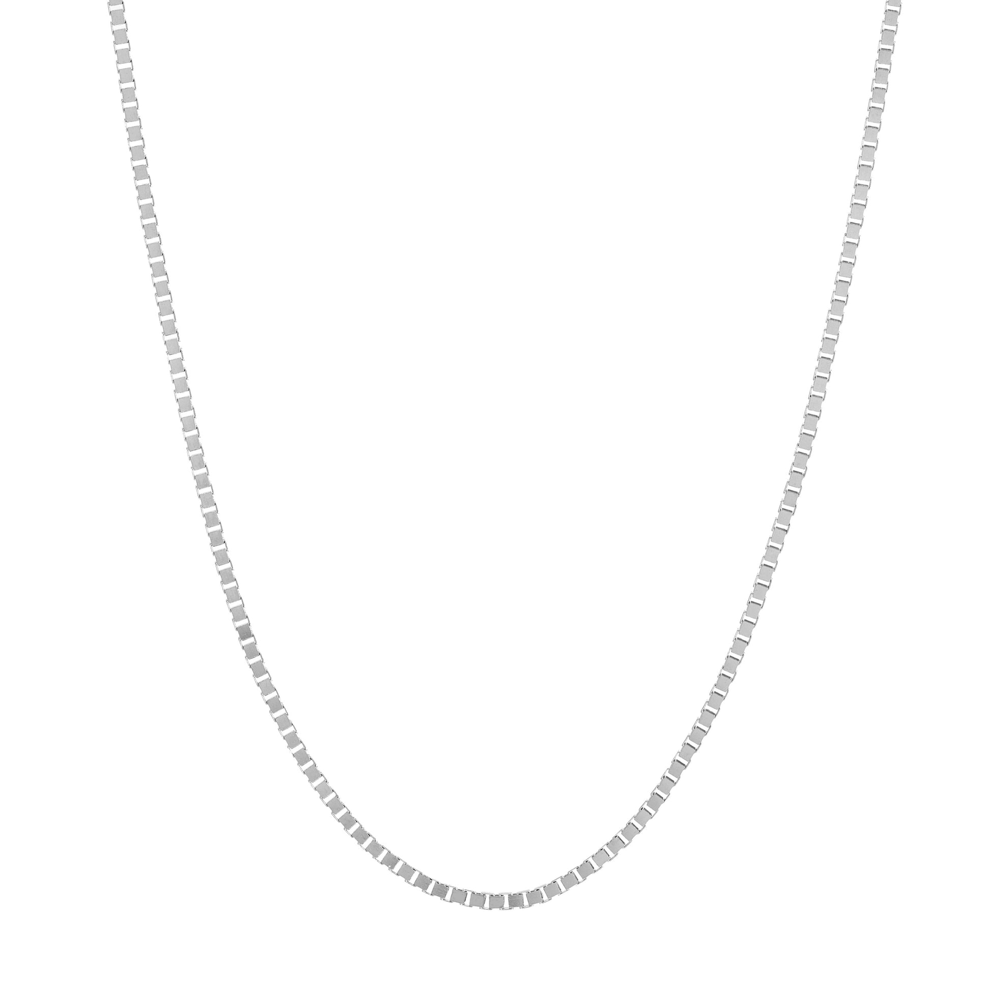 0.96mm Box Chain with Slider Bead