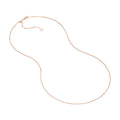 0.96mm Box Chain with Slider Bead