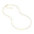 0.96mm Box Chain with Slider Bead